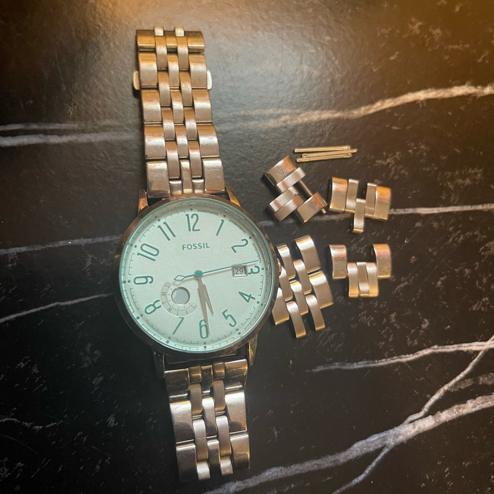 Fossil Women's ES3956 Vintage Muse Three-Hand Date Stainless Steel Watch